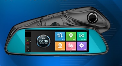 4G云鏡 定位 導航 遠程視頻 、集成OBD 胎壓監測 一鍵抓拍